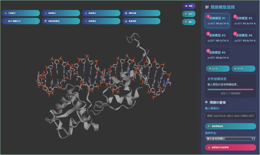 BCIC平台分子结构展示